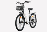 Cysum X-City Electric Bike - 48V 250W Motor, 45Nm Torque, 48V 10.4Ah Lithium Battery, Step-Through Frame, Unisex Design for Commuting