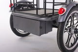 Cysum T1 Electric Tricycle - 48V 400W Motor, 48V 12Ah Battery, 16*1.75 Tires, Cargo Basket, Unisex Design for Commuting