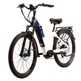 【Mid Motor】Cysum NOVA electric bicycle 80Nm motor 27.5" Step-through ebike LG 48V*14Ah lithium battery with luggage rack and front basket