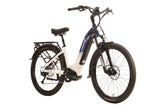 【Mid Motor】Cysum NOVA electric bicycle 80Nm motor 27.5" Step-through ebike LG 48V*14Ah lithium battery with luggage rack and front basket